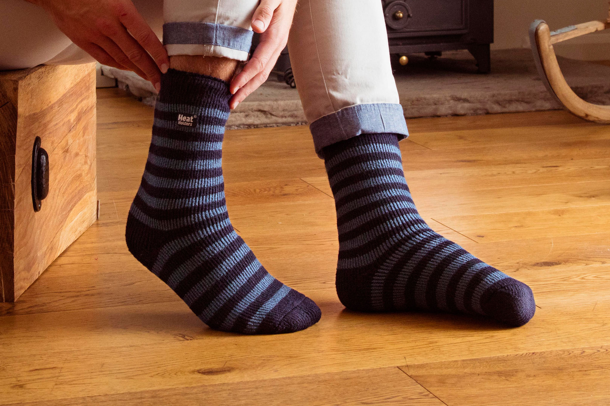 Men's Long Length Thermal Socks