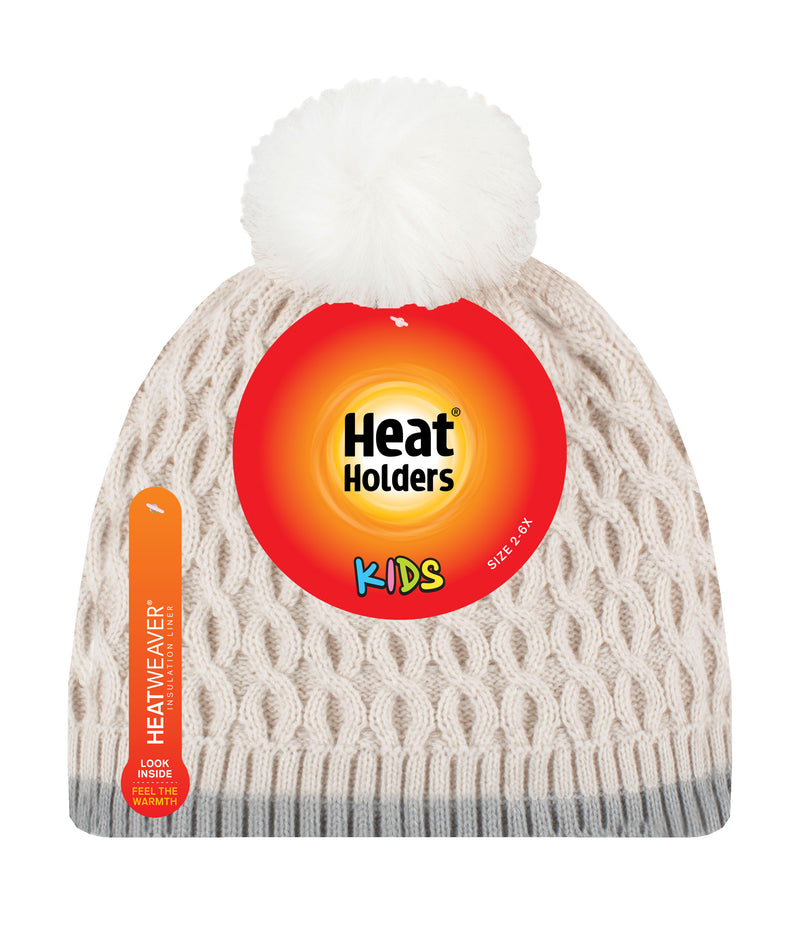 Kids' Ice Palace Hat With Pom Pom