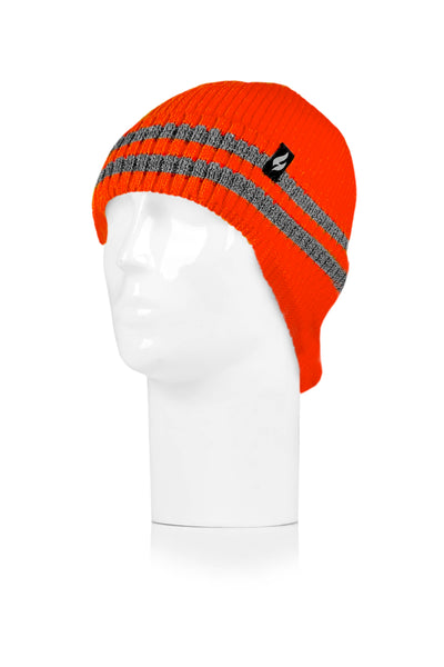 Men's Robert Cozy Ears Hat W Reflective Stripes