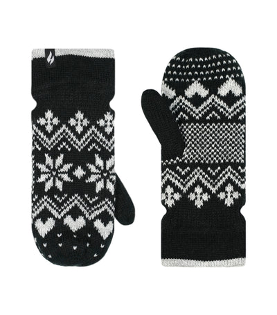 Women's Brussels Geometric Mittens