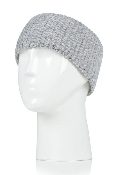 Heat Holders Womens Jordan Ribbed Headband Cloud Grey #color_cloud grey