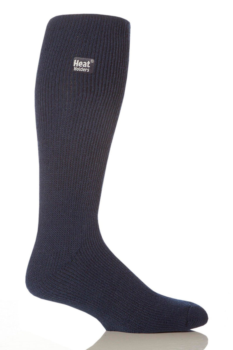 Heat Holders Men's Gabriel Solid Long Thermal Sock Navy
