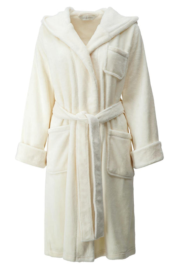 Heat Holders Womens Spa Robe Ivory #color_ivory