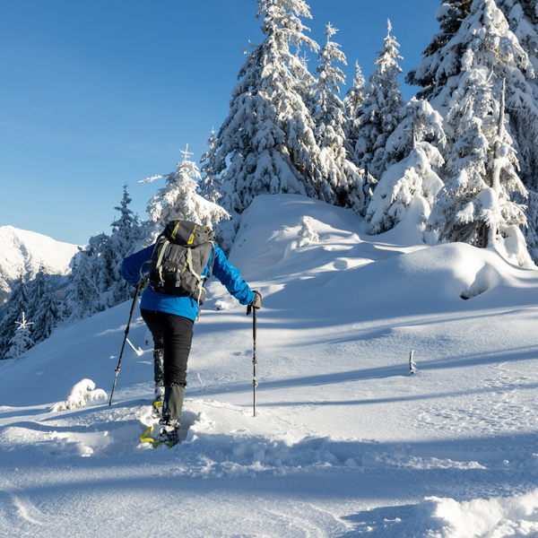 sachin and babi light blue dress Winter Hiking Tips and Tricks