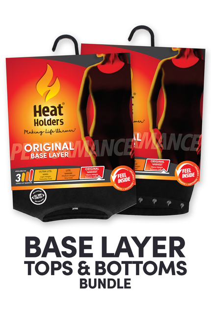 Women's ORIGINAL™ Arctic Matching Base Layer Set - Black