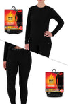 Women's ORIGINAL™ Arctic Matching Base Layer Set - Black