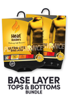 Men's Ultra Lite Ascent Base Layer Thermal Set in Black