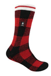 Kids' Owen LITE™ Plaid Slipper Sock