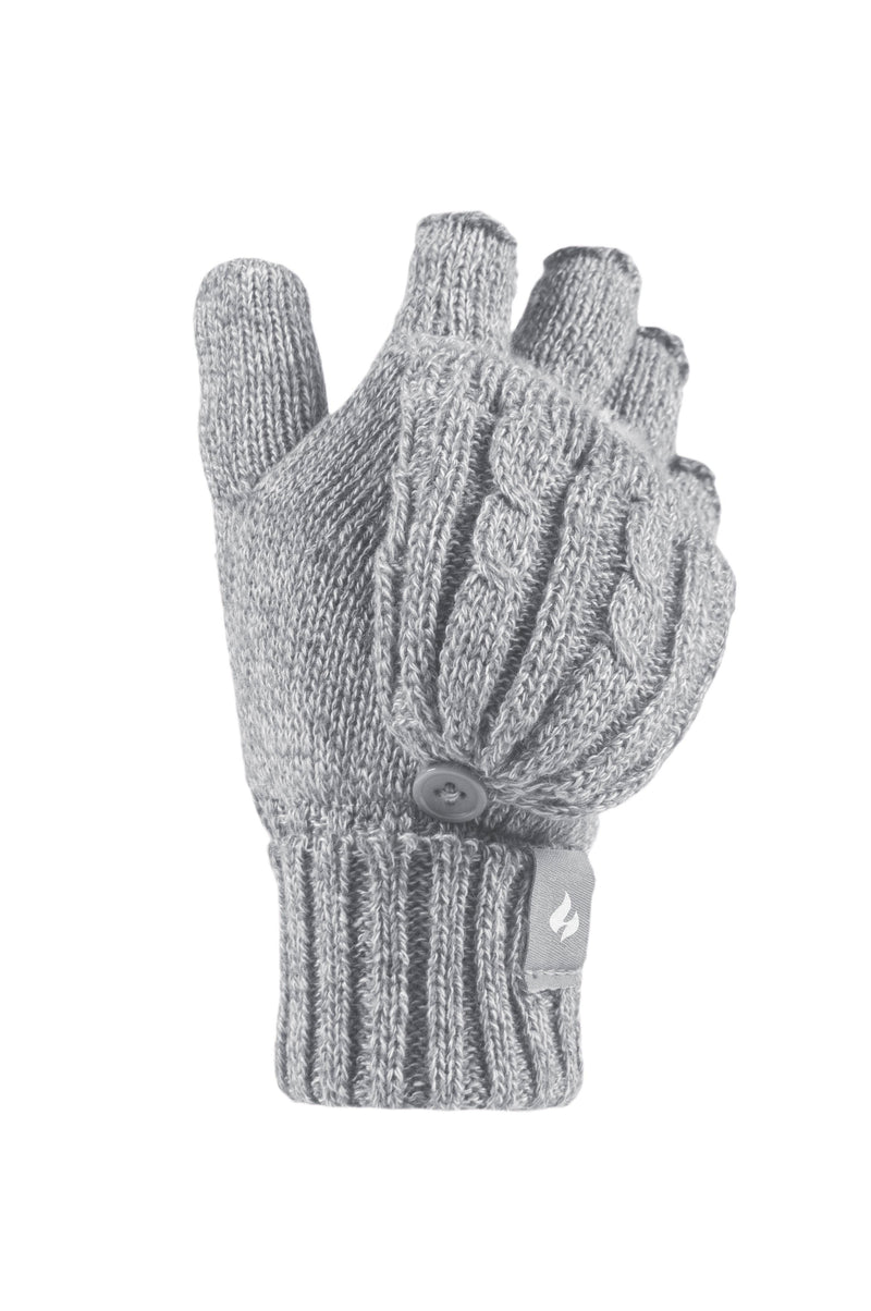 Women's Melinda Cable Knit Fingerless Gloves