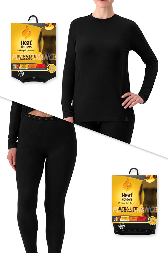 Women's Ultra LITE™ Drift Base Layer Set in Black