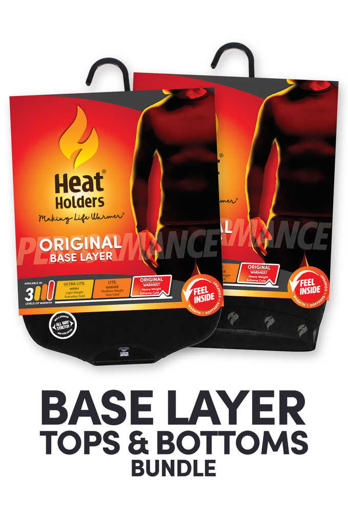 Men's Original Expedition Base Layer Set in Black
