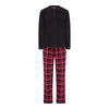 Women's Felicity Waffle Top/Flannel Pants Pajama Set