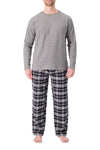 Men's Flemming Waffle Top/Flannel Pants Pajama Set