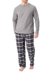 Men's Flemming Waffle Top/Flannel Pants Pajama Set