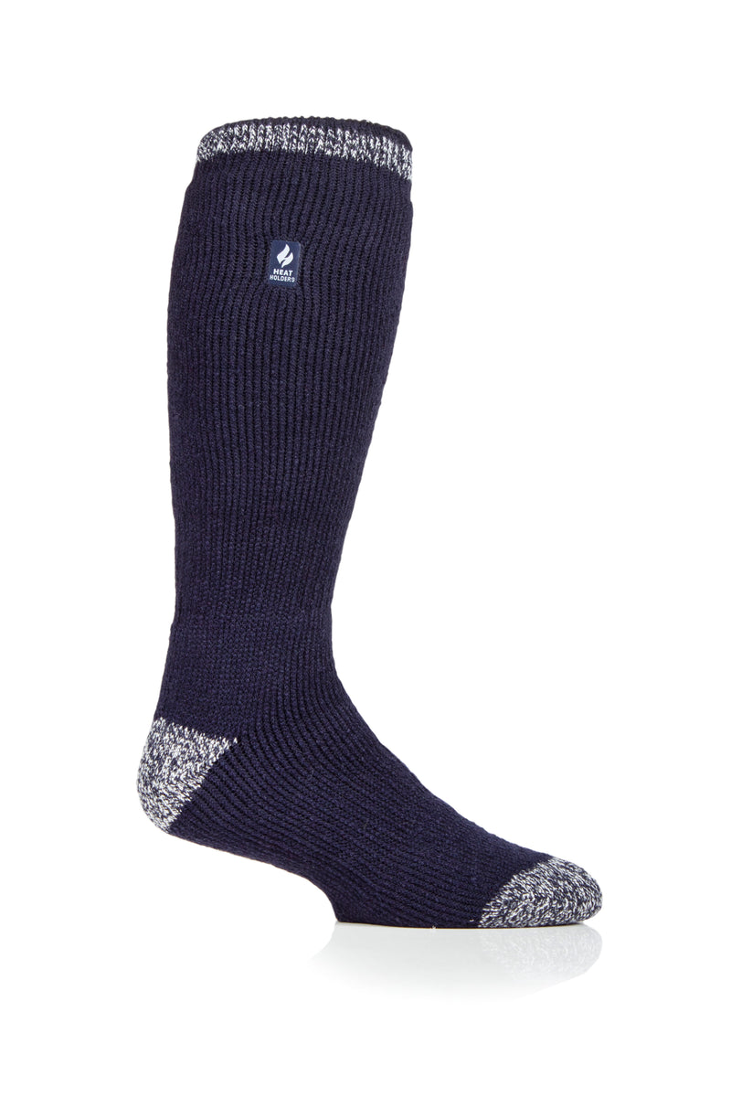 Men's Gabriel ORIGINAL™ Solid with Contrast Heel & Toe Long Sock