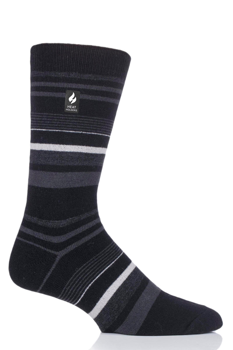 Men's George ULTRA LITE™ Stripe Crew Socks | Heat Holders®
