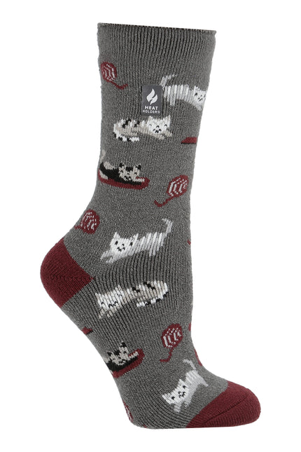 Women's LITE™ Fauna  Cats Novelty Crew Sock