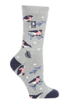 Women's LITE™ Fauna Birds Novelty Crew Sock