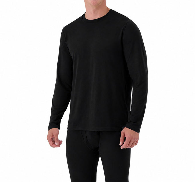 Men's Ultra Lite Ascent Base Layer Thermal Set in Black