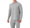Men's Ultra Lite Ascent Base Layer Thermal Set in Grey Heather
