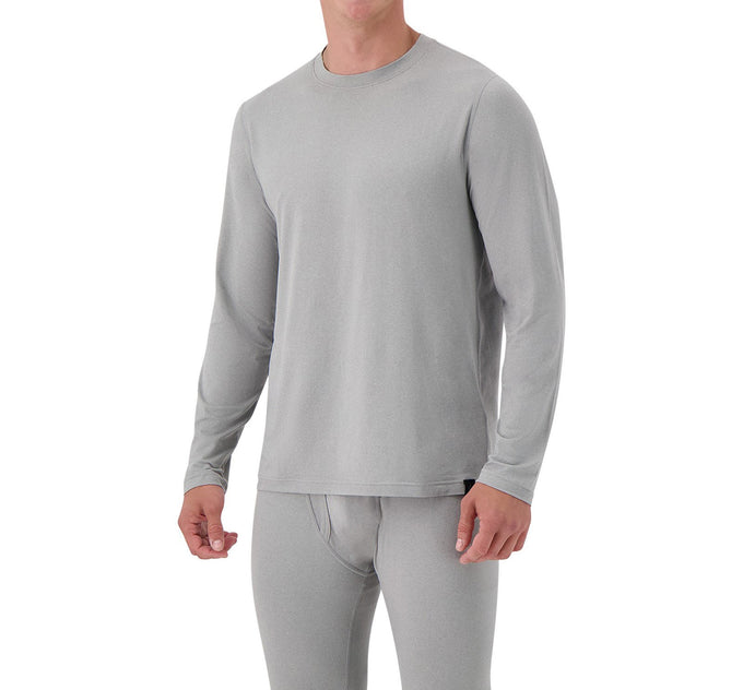 Men's Ultra Lite Ascent Base Layer Thermal Set in Grey Heather