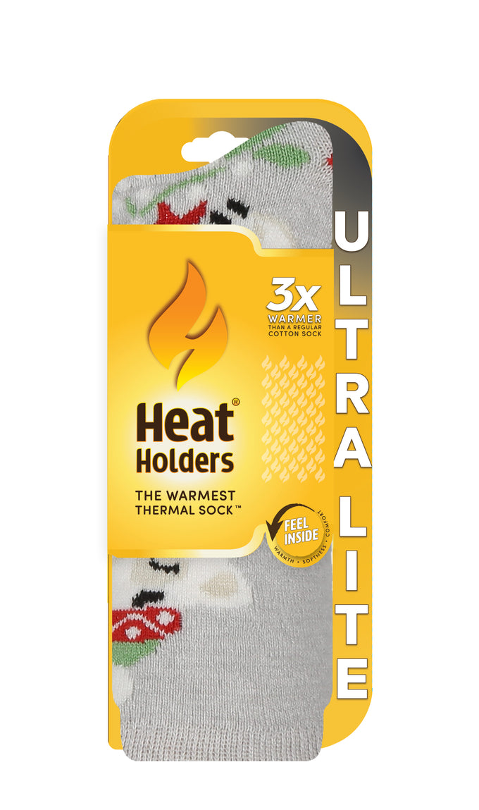 Women's ULTRA LITE™ Ellen Festive Hugs & Kisses Crew Sock