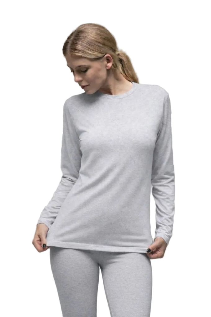 Women's Ultra LITE™ Drift Base Layer Set in Grey Heather