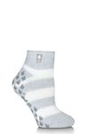 Women's Liv Stripe Ankle Slipper Sock