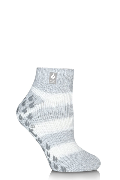 Women's Liv Stripe Ankle Slipper Sock