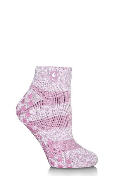 Women's Liv Stripe Ankle Slipper Sock