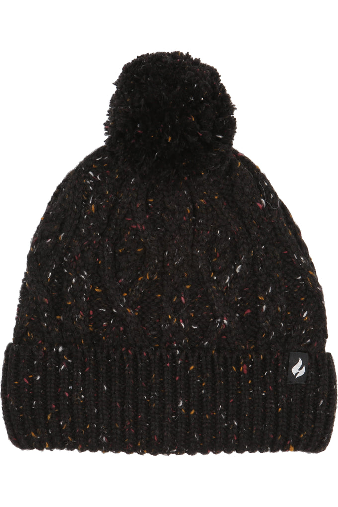Women's ORIGINAL™ Britta Cable Roll Up Hat with Pom Pom