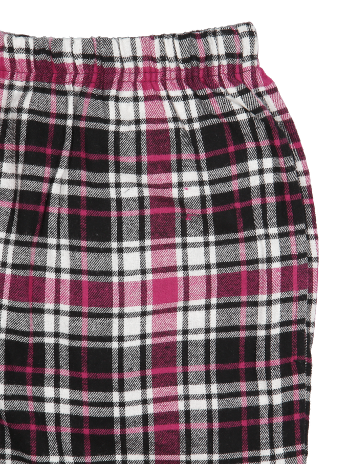 Women's Felicity Waffle Top/Flannel Pants Pajama Set