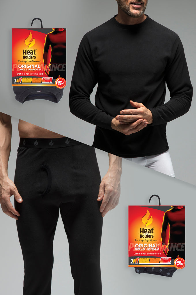 Men's Original Base Layer Set in Black