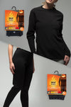 Women's Lite Base Layer Set in Black