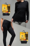 Women's Ultra Lite Base Layer Set in Black