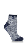 Women's Iris Twist Ankle Slipper Socks