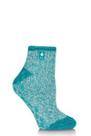 Women's Iris Twist Ankle Slipper Socks