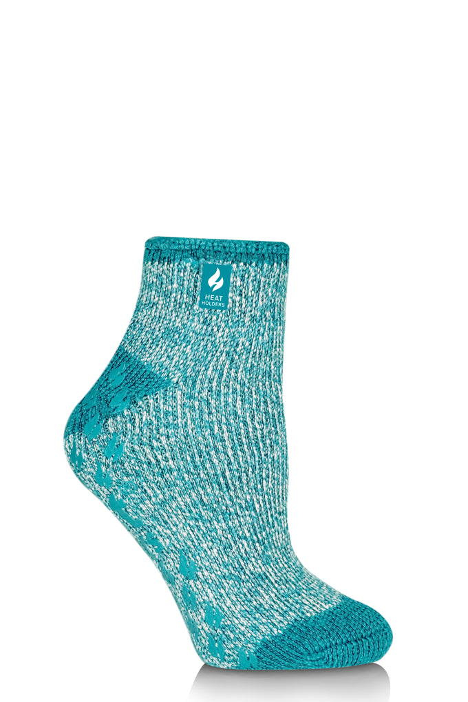Women's Iris Twist Ankle Slipper Socks