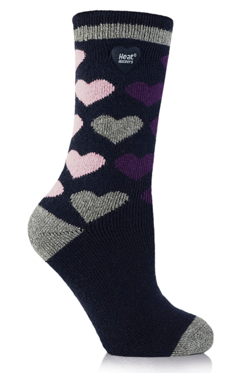 Women's Jennifer LITE™ Heart Crew Socks