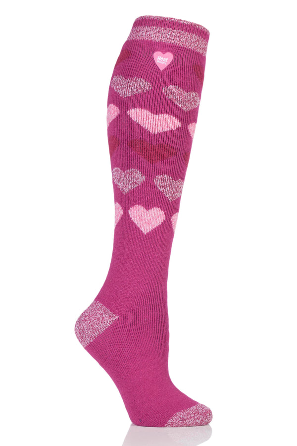 Women's LITE™ Jacquard Hearts Long Socks