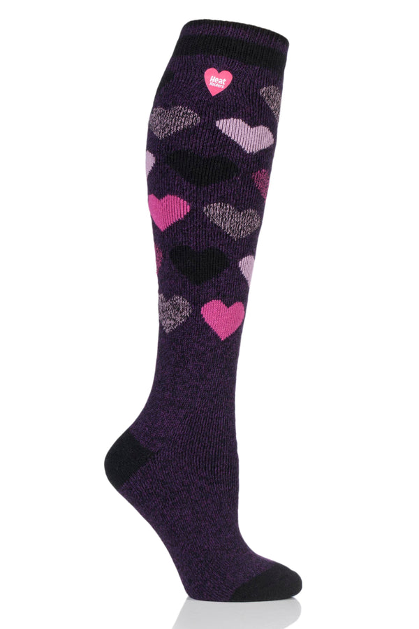 Women's LITE™ Jacquard Hearts Long Socks
