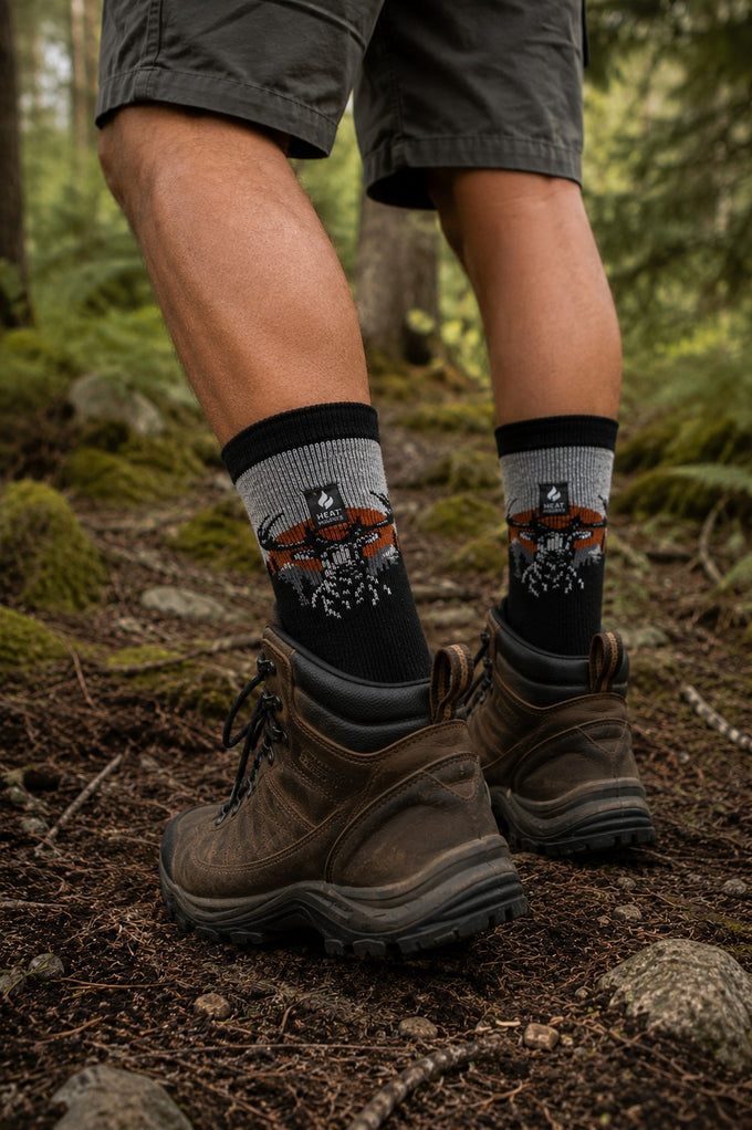 Men's LITE™ John Stag Novelty Crew Sock