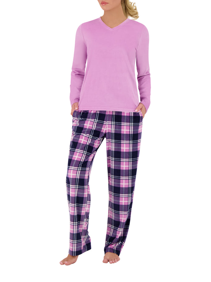 Women's Mira Microplush Pajama Set