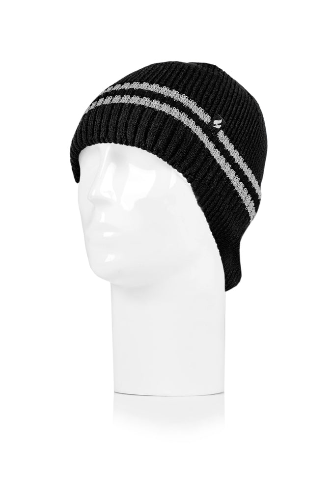 Men's Robert Cozy Ears Hat W Reflective Stripes