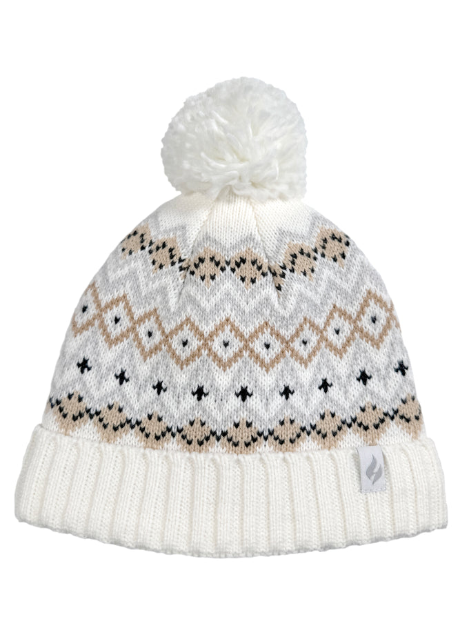 Women's Astrid Fairisle Pompom Hat