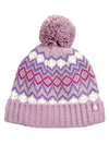 Women's Astrid Fairisle Pompom Hat