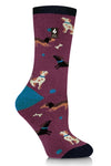 Women's LITE™ Fauna  Dogs Novelty Crew Sock