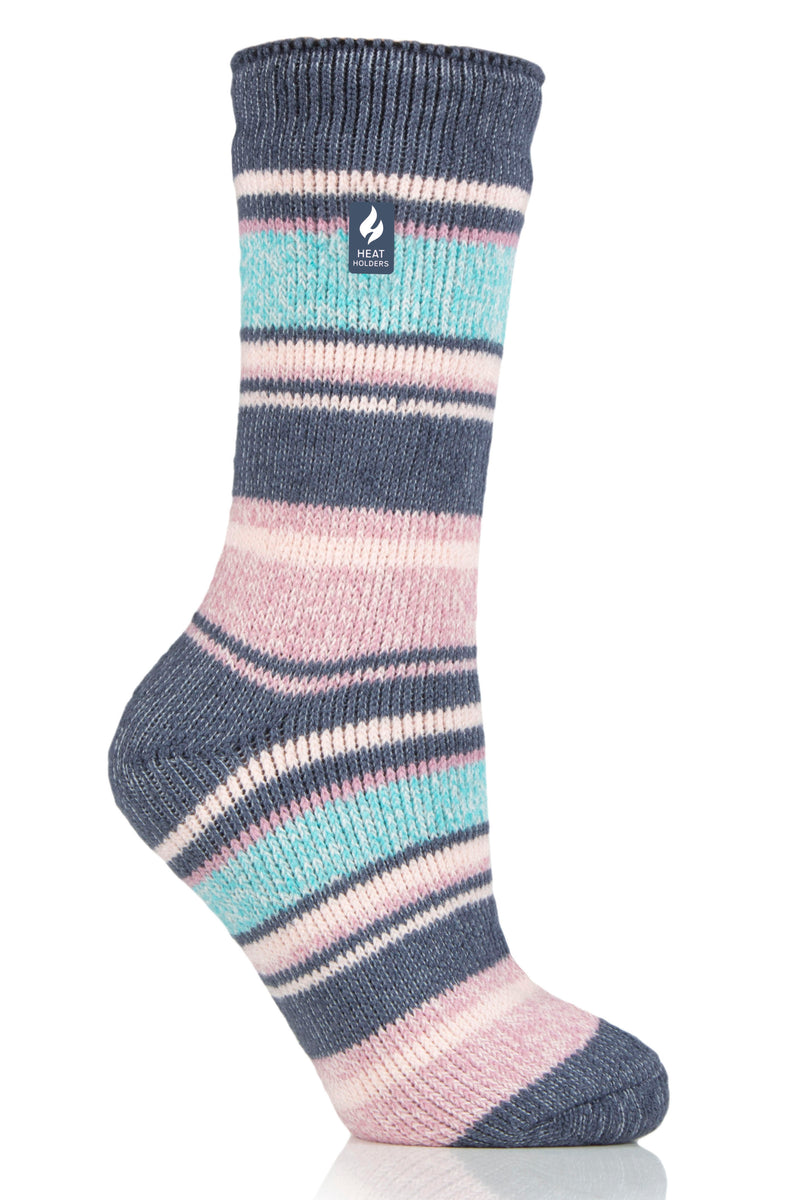 Women's Yasmine Multi Twist Stripe Socks