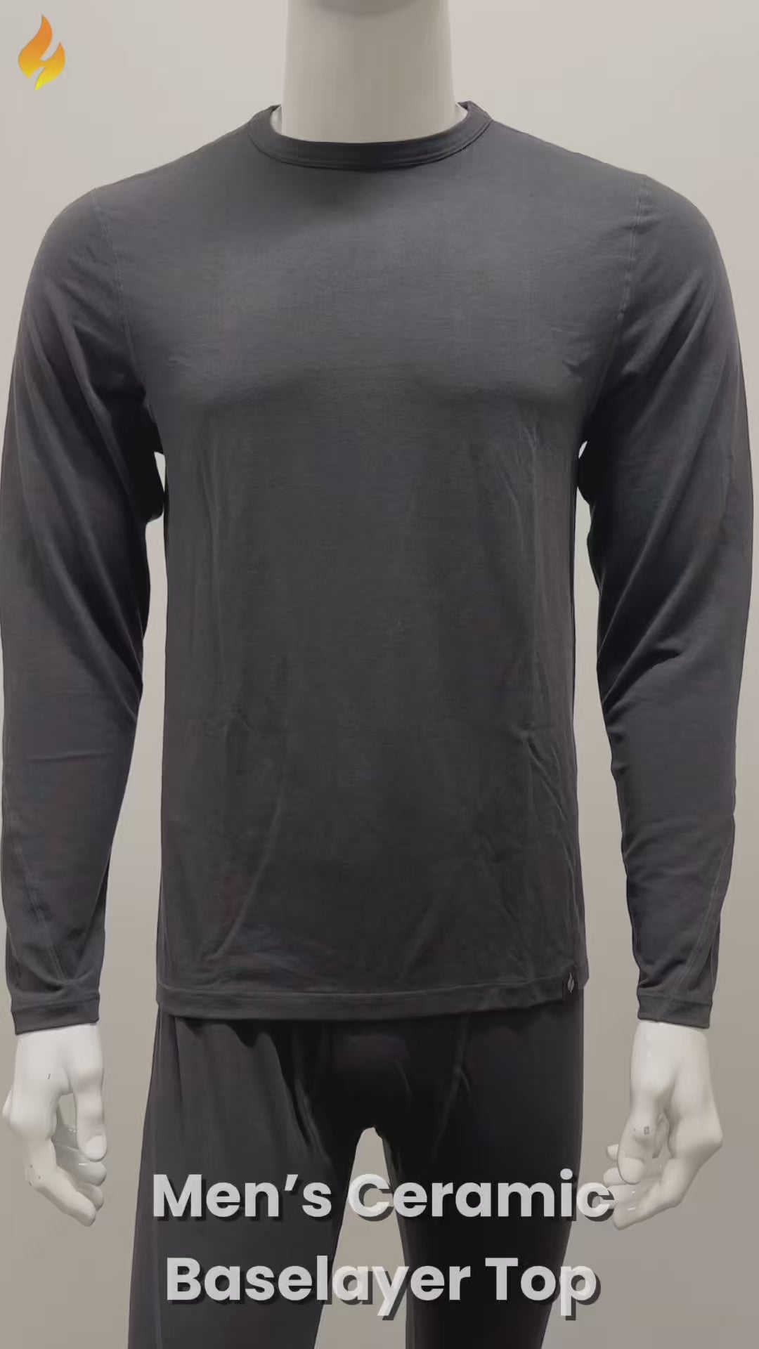 Men's Ceramic Base Layer Top – Heat Holders®