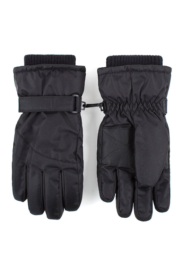 Heat Holders Kids Snowflake Performance Thermal Glove Black #color_black